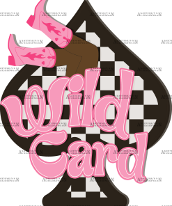 Wild Card Skin-Brown DTF Transfer