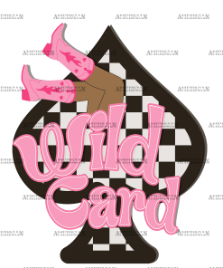 Wild Card Skin-Tan DTF Transfer