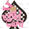 Wild Card Skin-White DTF Transfer