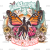 Wild Flowers And Wild Horses DTF Transfer