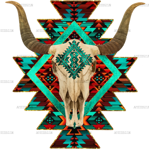 Aztec Bull DTF Transfer
