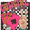 Cowgirl Lucky DTF Transfer