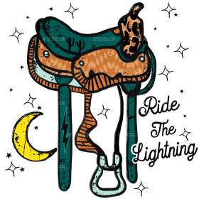 Ride The Lightning DTF Transfer