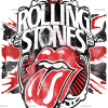 Rolling Stones DTF Transfer