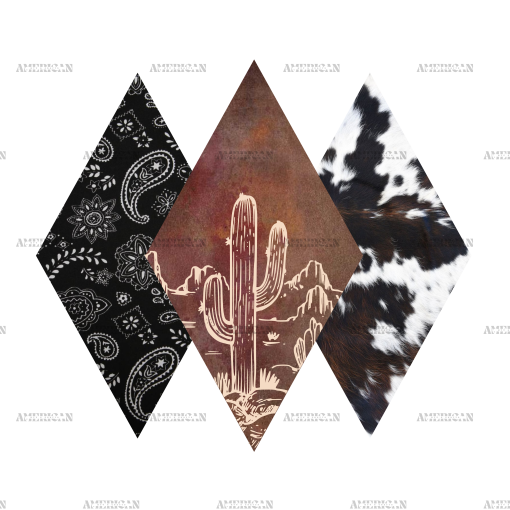 Western Diamonds DTF Transfer