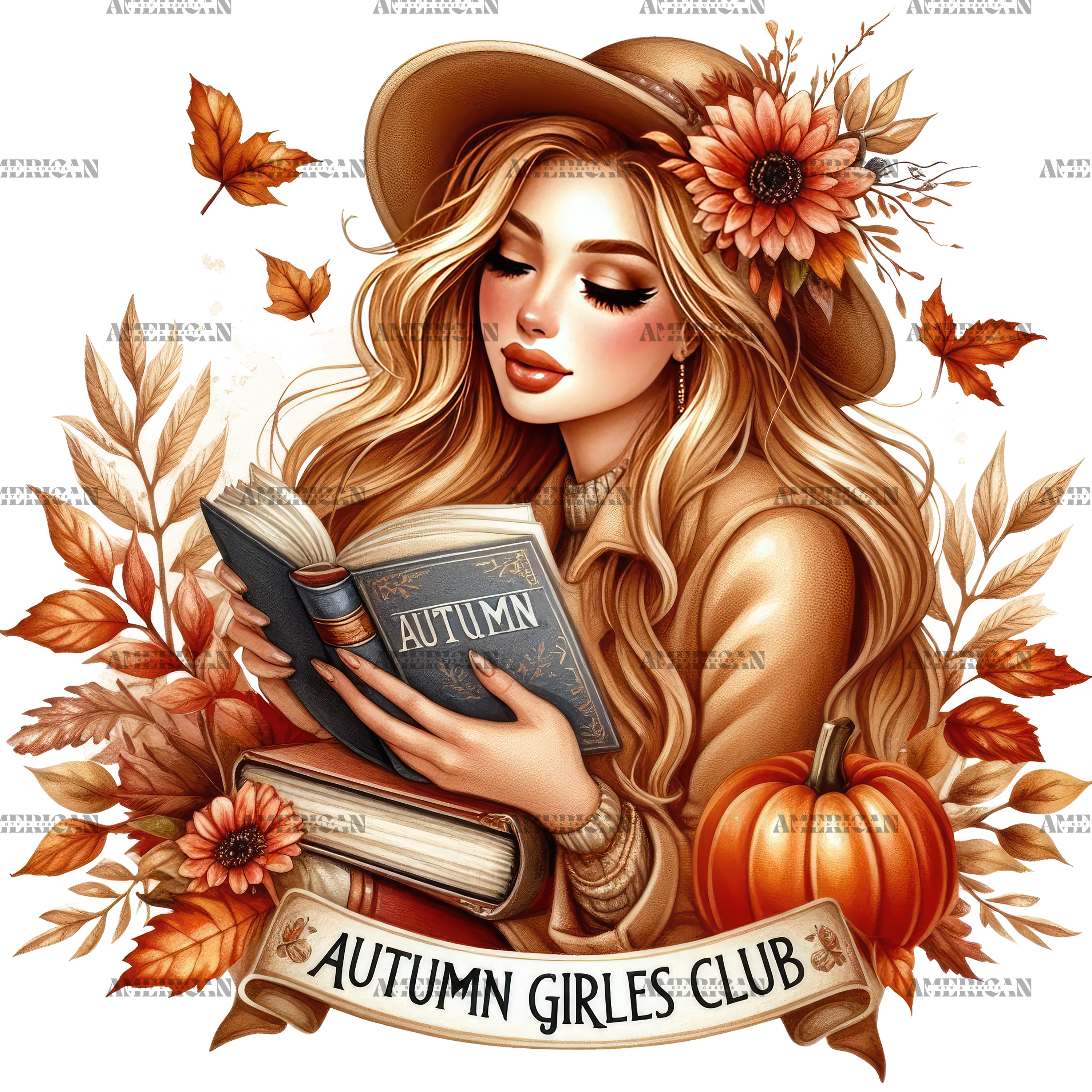 Autumn Girls Club DTF Transfer