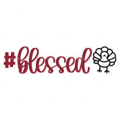 Blessed Turkey DTF Transfer