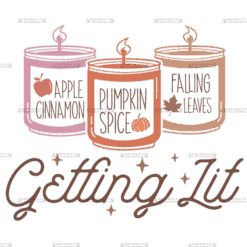 Candles Getting Lit-1 DTF Transfer