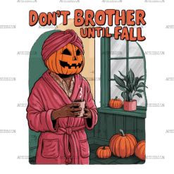 Don't Brother Until Fall-2 DTF Transfer
