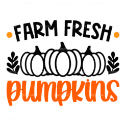 Farm Fresh Pumpkins DTF Transfer