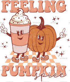 Feelin Pumpkin Spice DTF Transfer