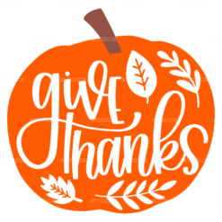 Give Thanks-1 DTF Transfer