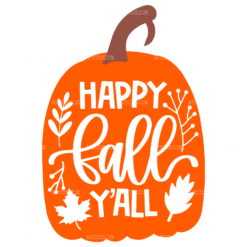 Happy Fall Y'all DTF Transfer