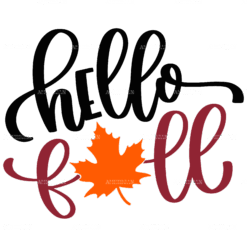 Hello Fall DTF Transfer
