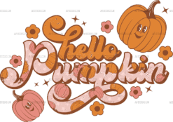 Hello Pumpkin-2 DTF Transfer