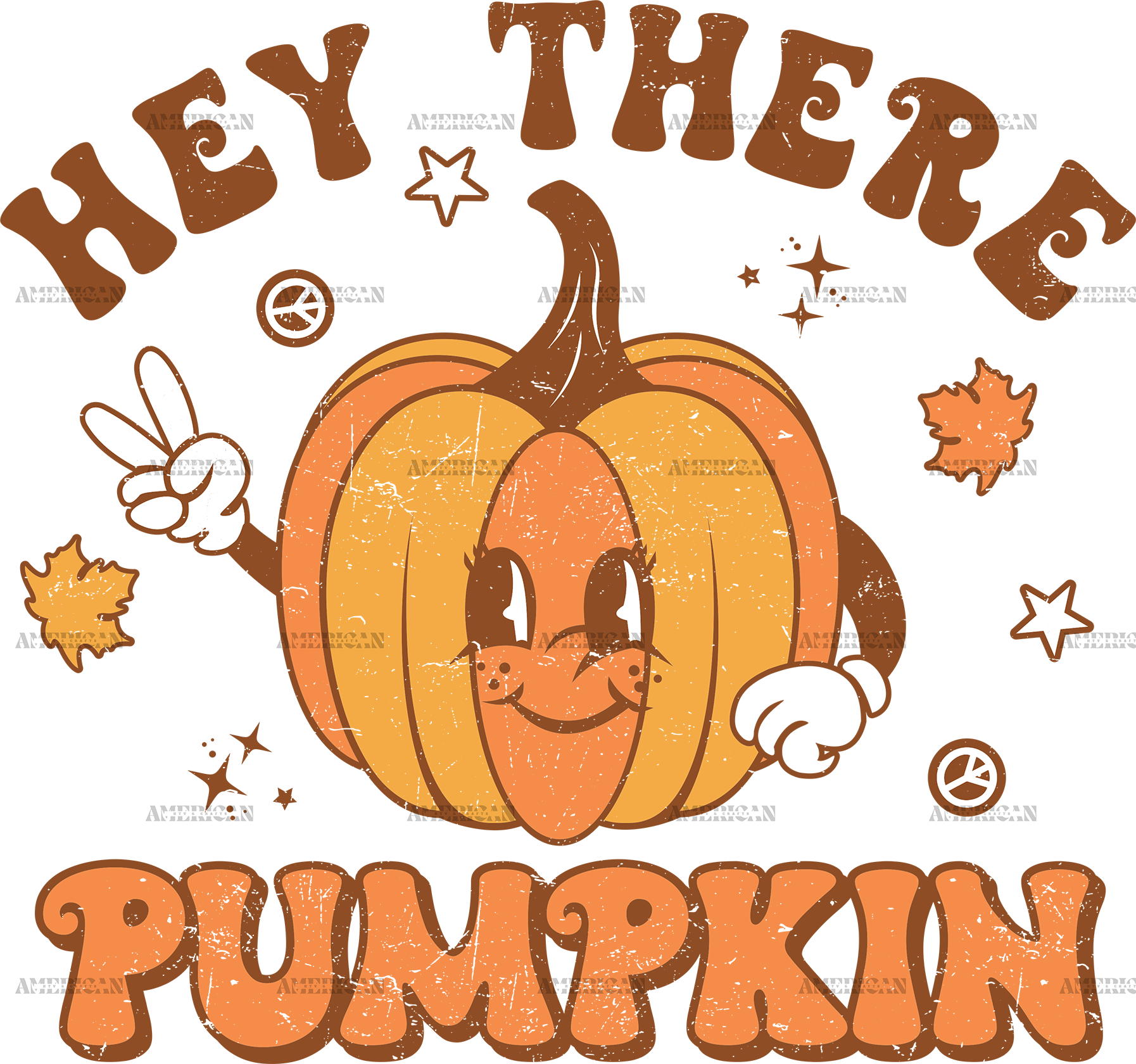 Hey There Pumpkin-2 DTF Transfer
