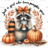 Just A Girl Who Loves Pumpkin Spice-3 DTF Transfer