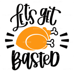 Let's Get Basted DTF Transfer