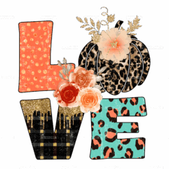 Love Fall-1 DTF Transfer