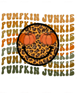 Pumpkin Junkie DTF Transfer