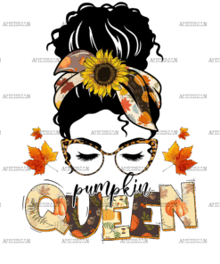 Pumpkin Queen DTF Transfer