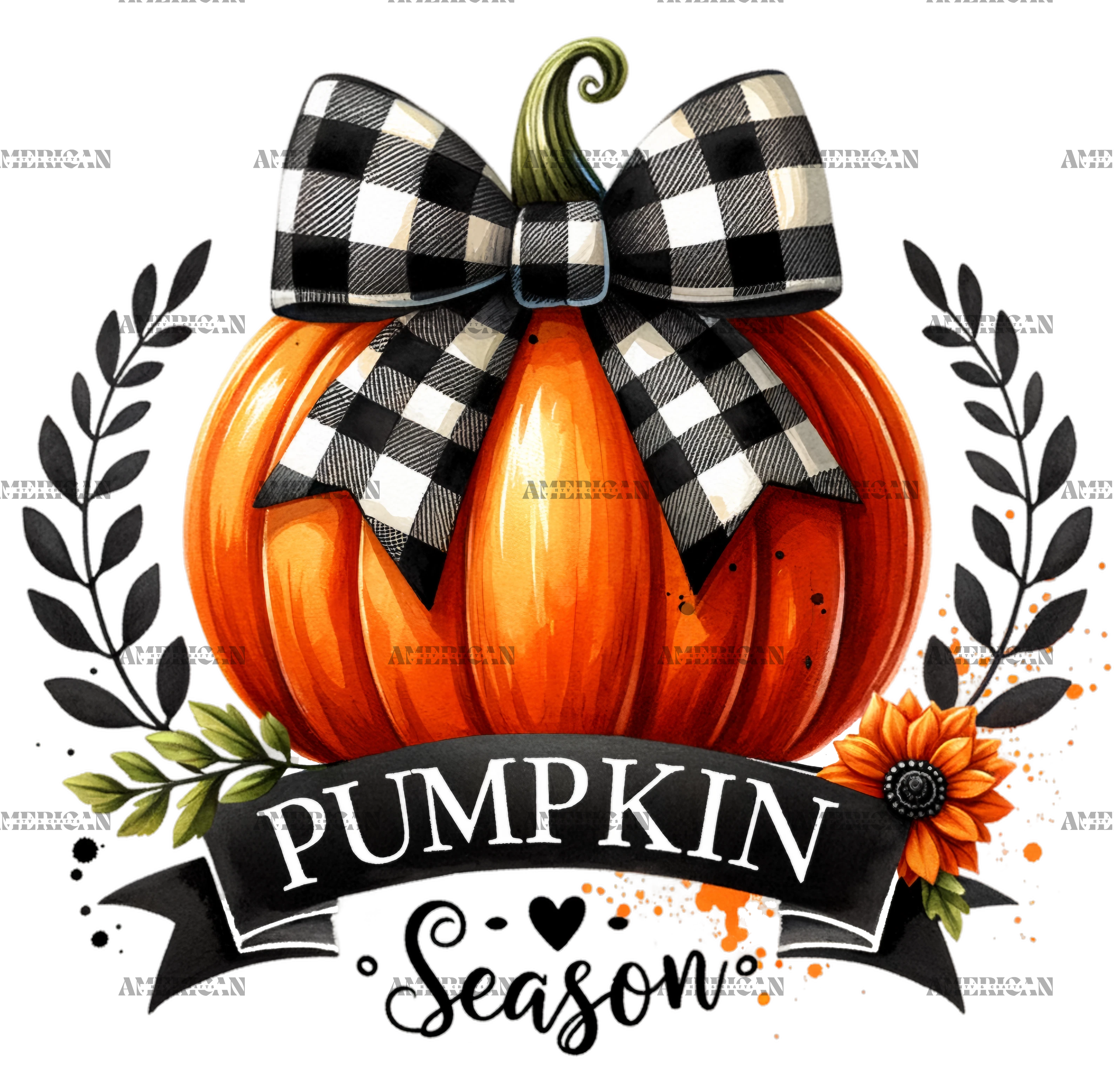 Pumpkin Season-1 DTF Transfer