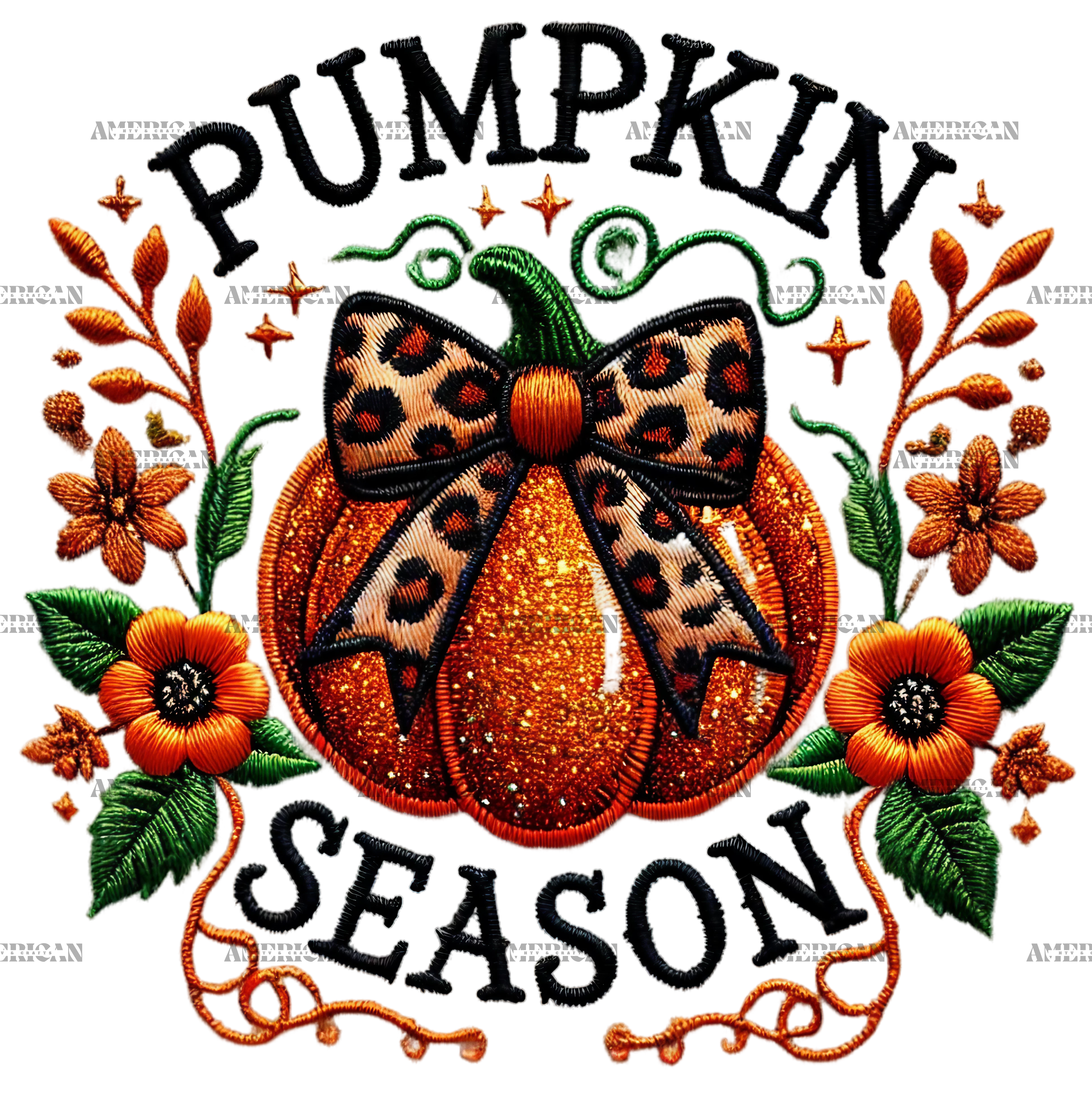 Pumpkin Season-12 DTF Transfer