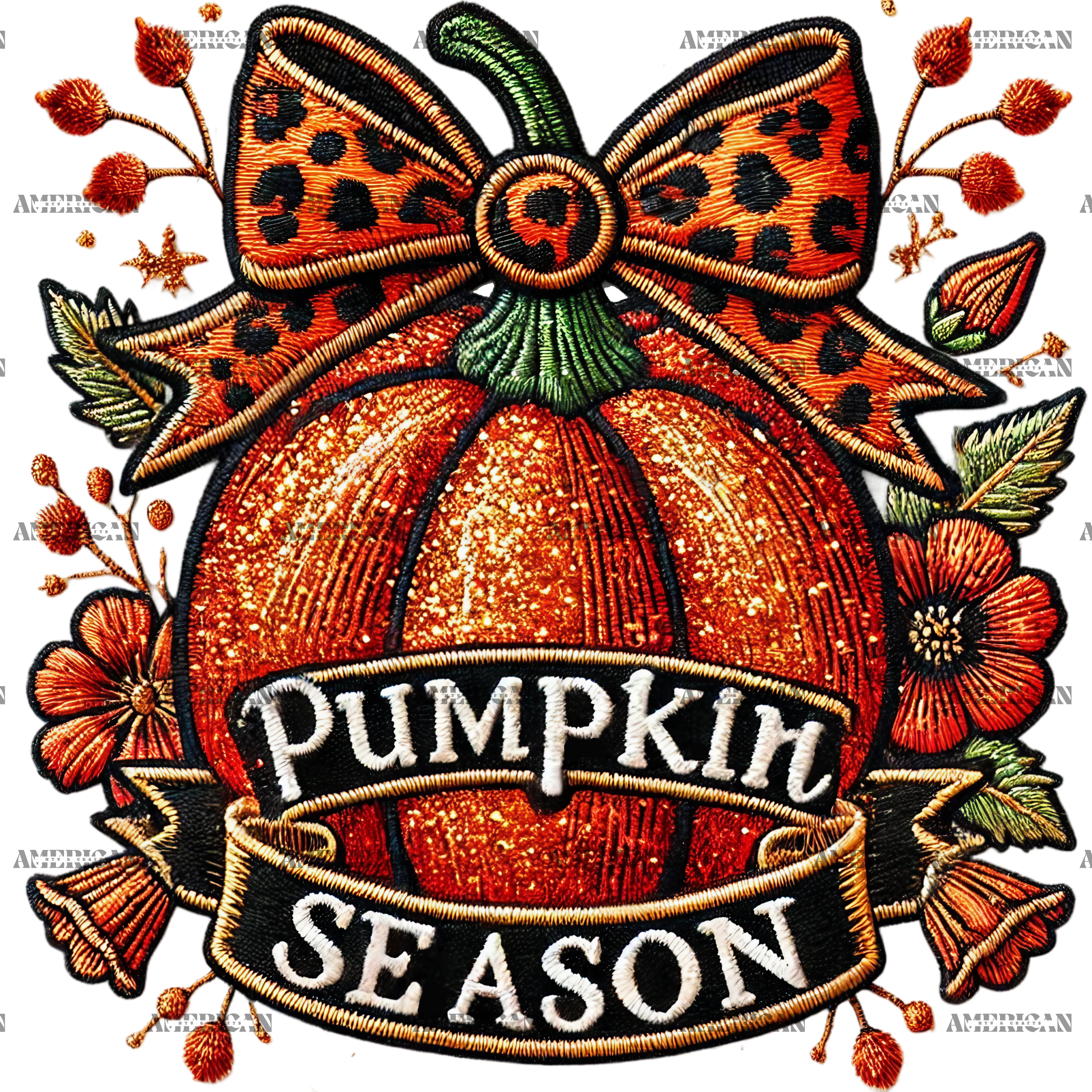 Pumpkin Season-13 DTF Transfer