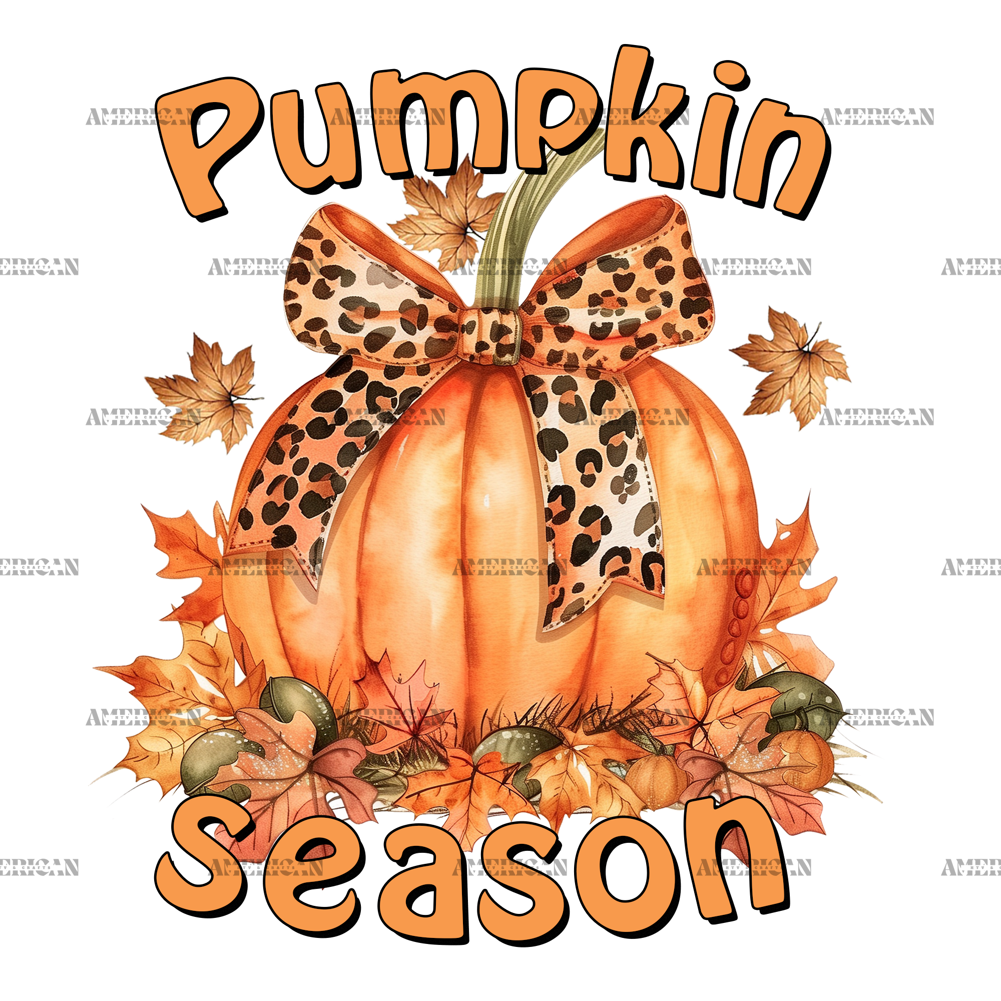 Pumpkin Season-15 DTF Transfer