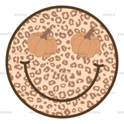 Smiley Fall DTF Transfer