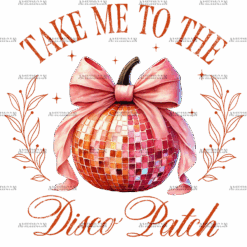 Take Me To The Disco Patch-2 DTF Transfer
