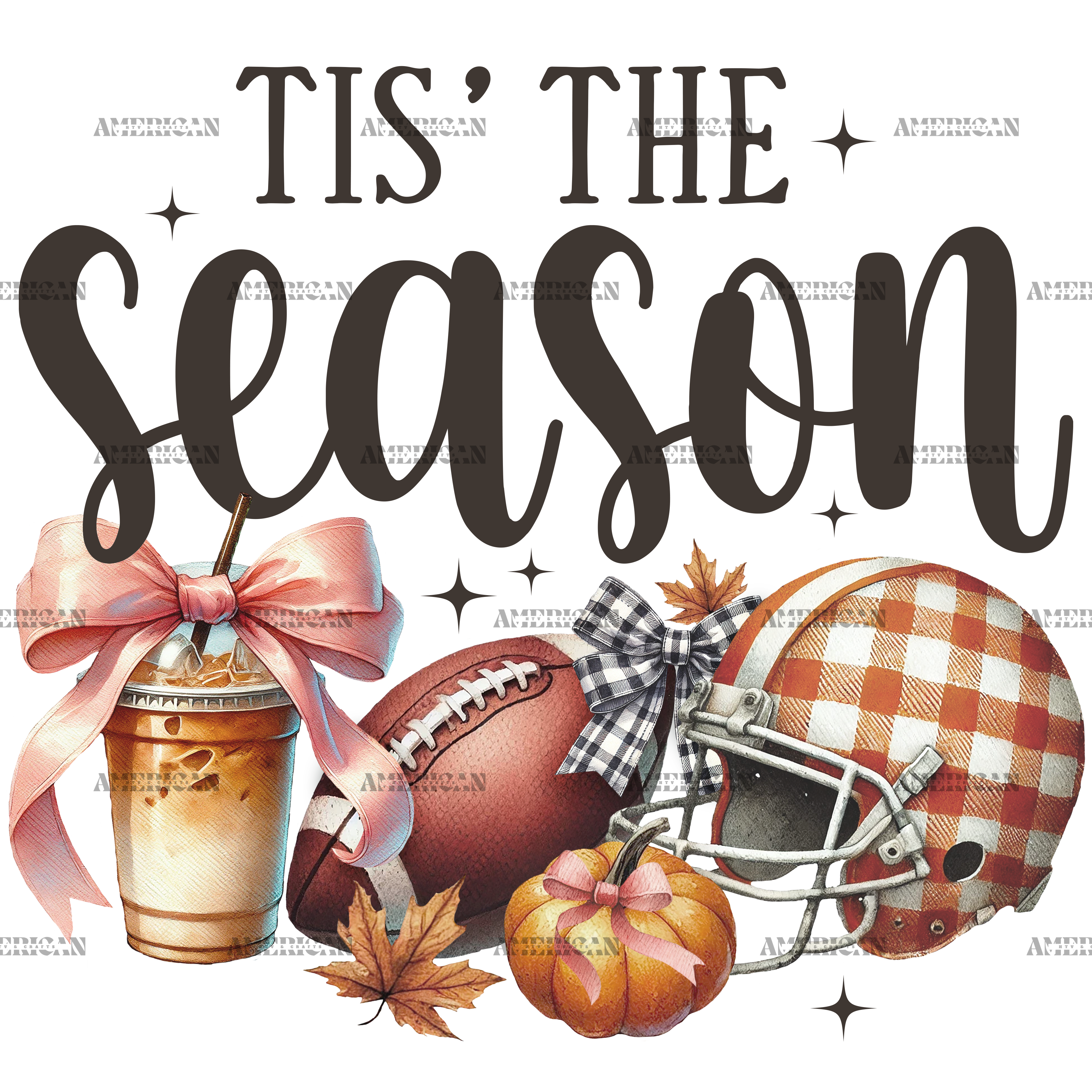 Tis The Season Football Fall-7 DTF Transfer