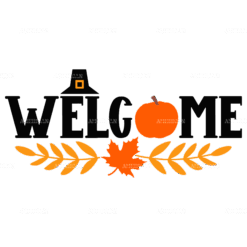 Welcome-1 DTF Transfer