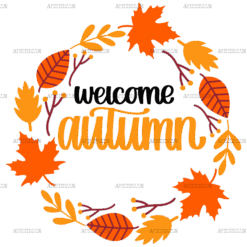 Welcome Autumn DTF Transfer