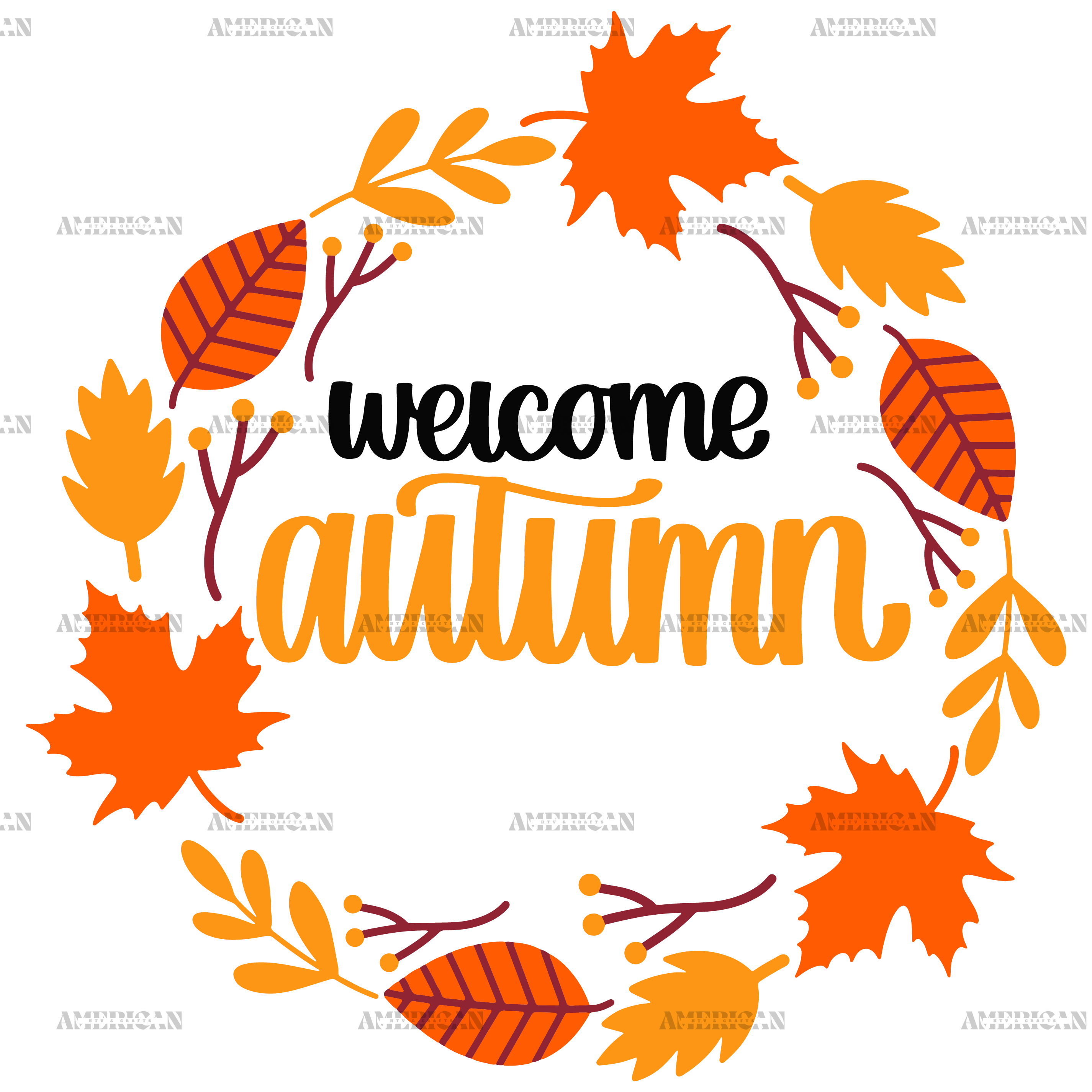 Welcome Autumn DTF Transfer