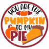 You Are The Pumpkin To My Pie-1 DTF Transfer