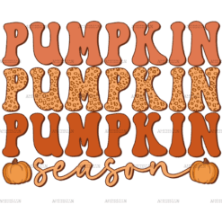 Pumpkin Season-3 DTF Transfer